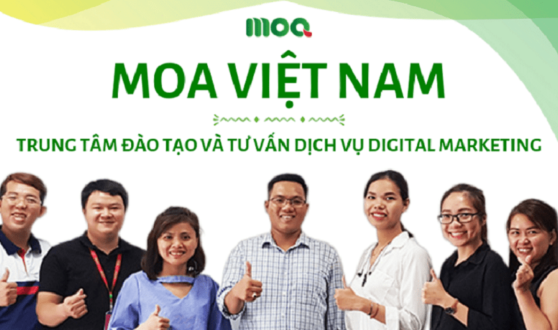 MOA Việt Nam - Đơn vị đào tạo Digital Marketing uy tín tại TPHCM